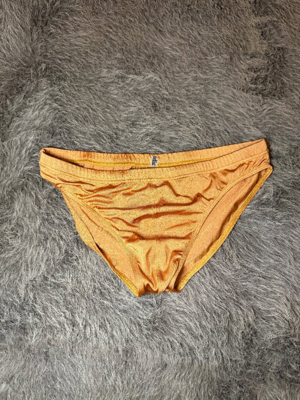 Charlie by MZ Men's Swim Brief Orange Size Large Bikini Swimsuit